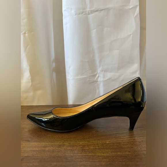 Cole Haan Air Juliana Pump .45 kitten heel in Black Patent Leather - Picture 4 of 6